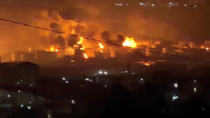 Туапсе вновь горит