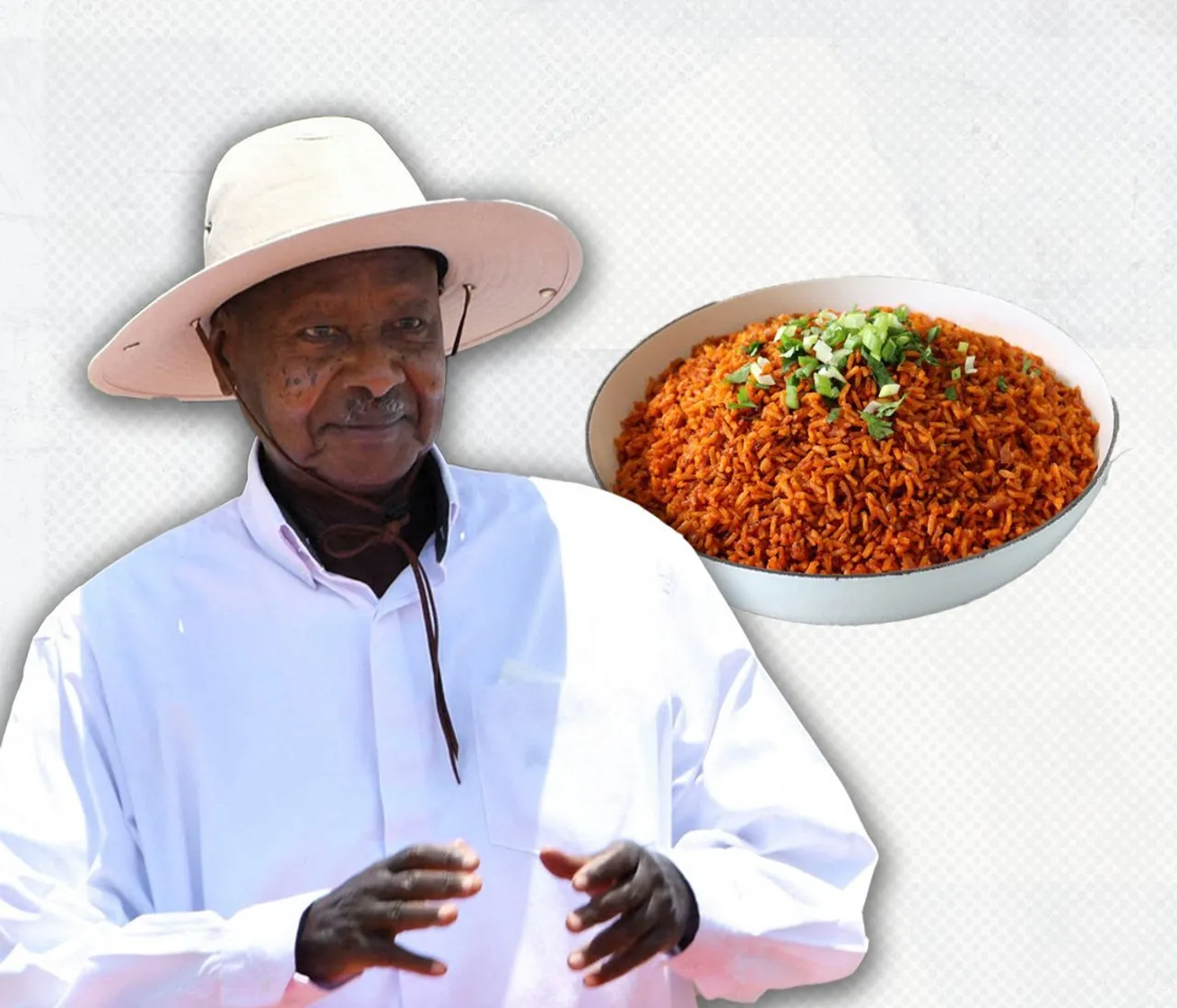 Sirrin lafiyata: Shugaban Uganda Museveni ya ce ya kai kusan shekara 50 bai ci shinkafa ba