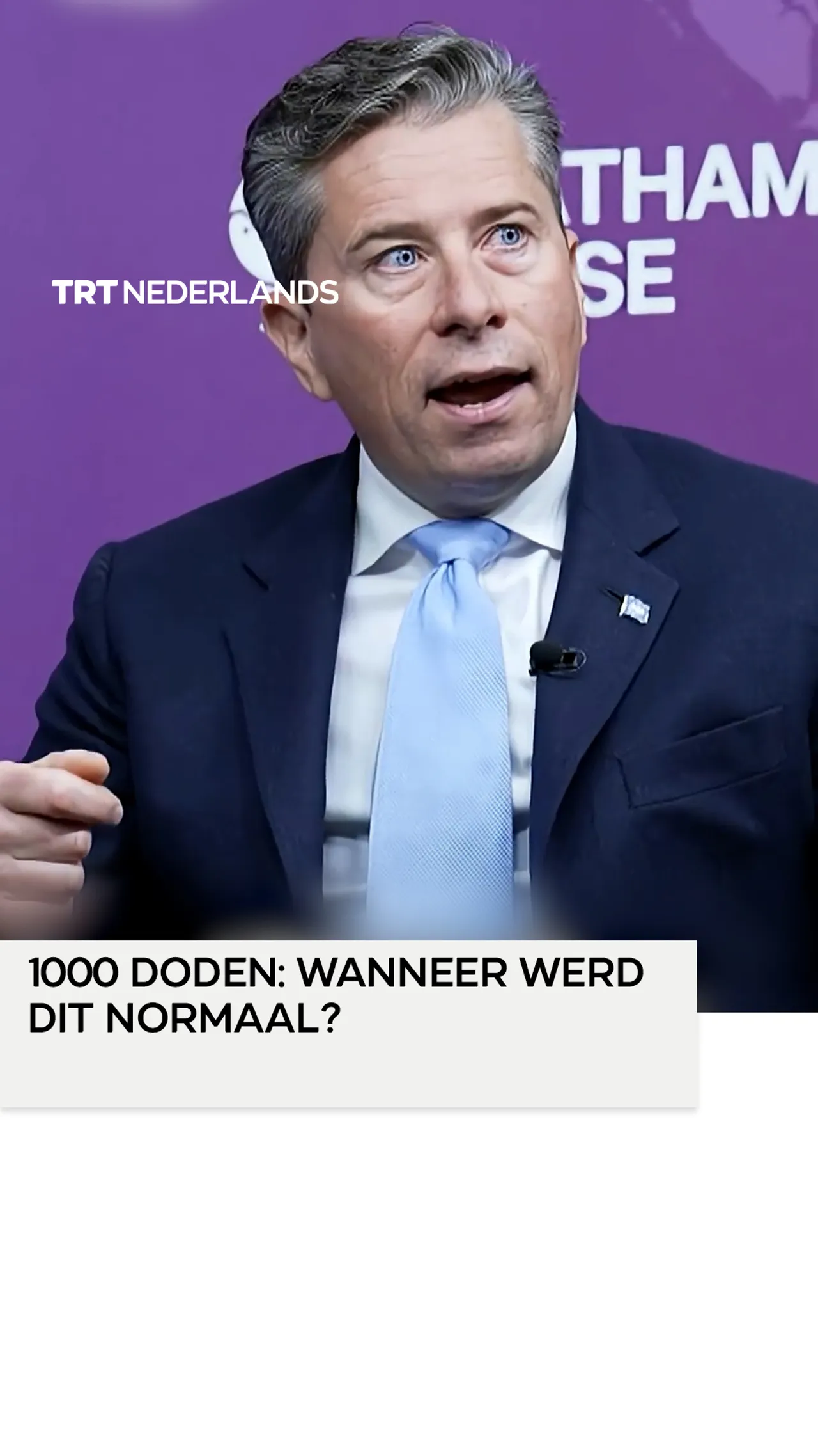 VN-gezant Tom Fletcher over de schokkende tol onder hulpverleners: "Geen verantwoording"