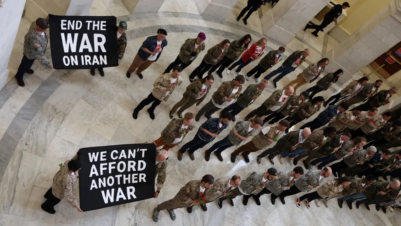 В США арестованы протестовавшие ветераны