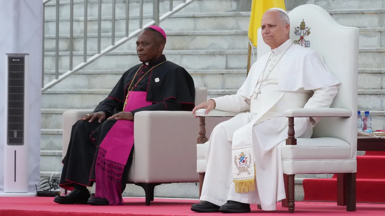 Pope Leo calls for 'law and justice' on Equatorial Guinea visit