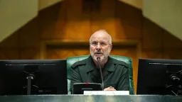 رئیس مجلس ایران: مذاکره زیر سایه تهدید را نمی‌پذیریم