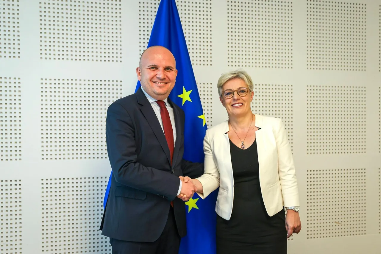 Ministrja Gërvalla diskuton në Bruksel me Kyuchyuk për zhvillimet në drejtësi