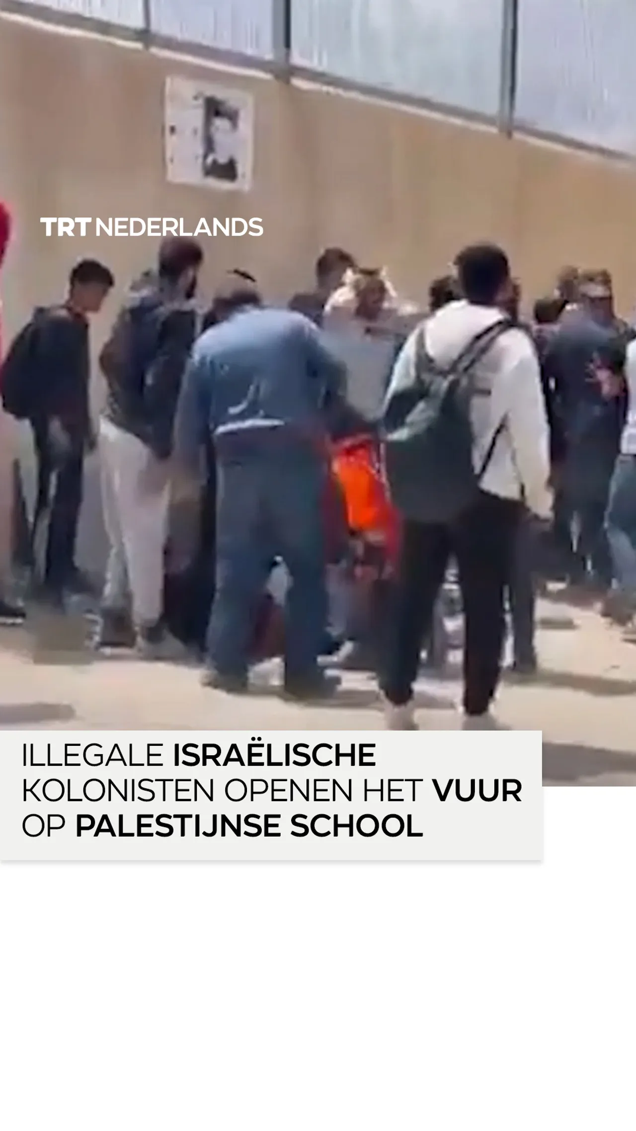 Illegale Israëlische kolonisten openen het vuur op Palestijnse school, twee doden