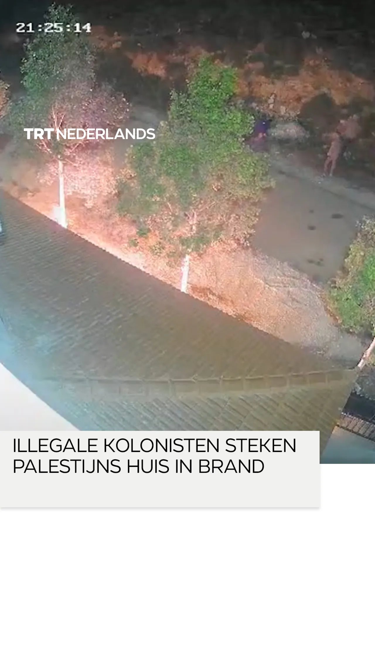 Illegale Israëlische kolonisten proberen Palestijnse familie in hun woning te verbranden