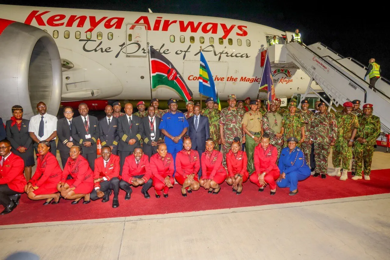 Dufcaddii afaraad ee ciidamada booliska Kenya oo ka soo laabtay hawlgalkii dalka Haiti