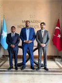 Madaxweyne Ku-xigeenka Galmudug iyo Safiirka Turkiga oo ka wada-hadlay mashaariicda horumarinta