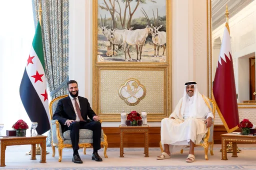 Qatar's Emir discusses US-Iran talks with Syria's president