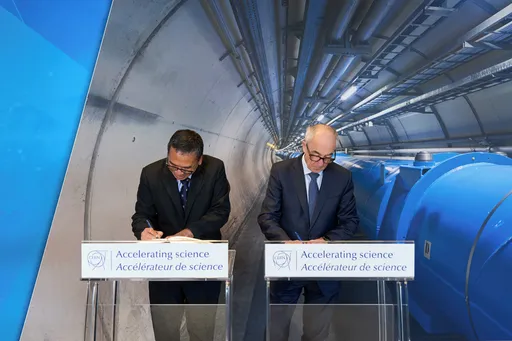 BRIN–CERN tandatangani kerja sama riset dan teknologi