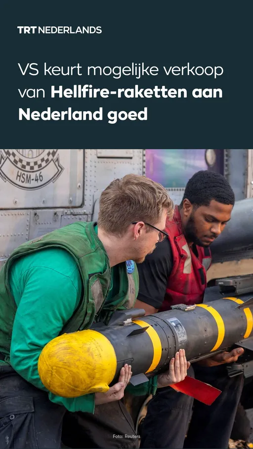 VS keurt mogelijke verkoop van Hellfire-raketten aan Nederland goed