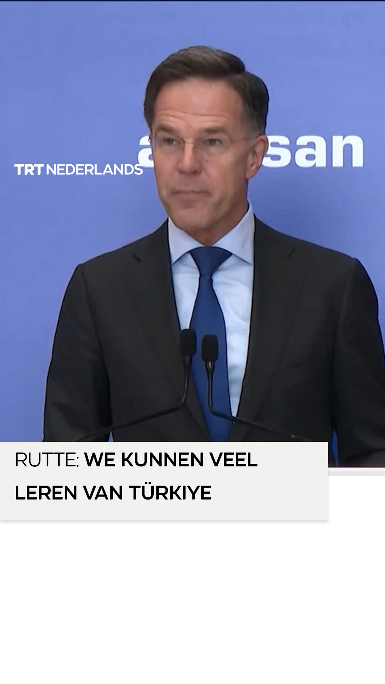 “Türkiye heeft een revolutie in de defensie-industrie doorgemaakt”: NAVO secretaris generaal Rutte