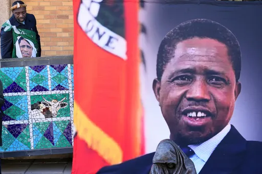Edgar Lungu: South African court halts return of Zambia ex-president's remains