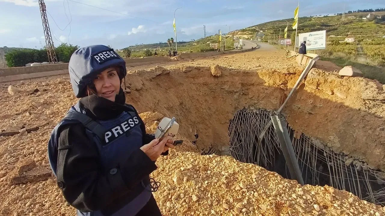 کشته شدن امل خلیل، روزنامه‌نگار لبنانی، در حمله هوایی اسرائیل به جنوب لبنان