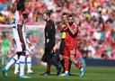 Mo Salah limps off in Liverpool's win over Palace
