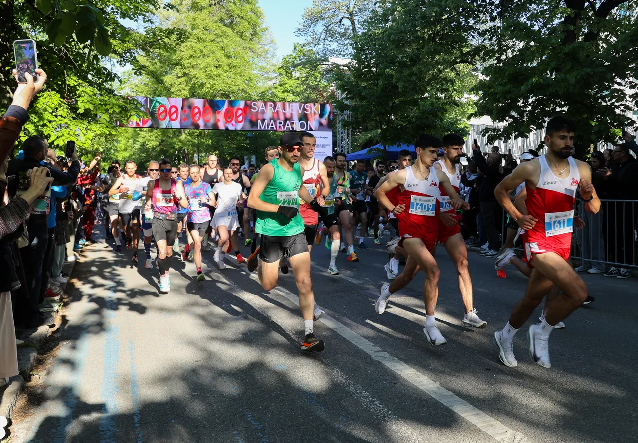 Sedmi Sarajevo Marathon: Više hiljada trkača na ulicama Sarajeva