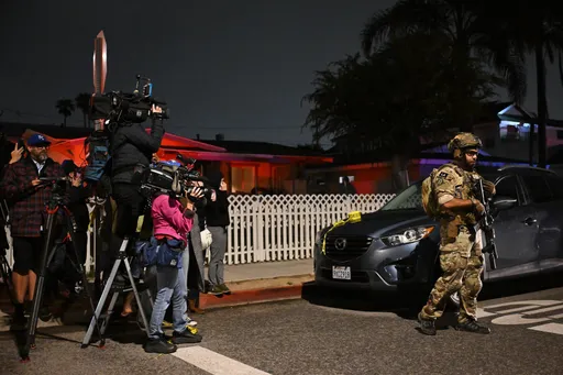 Spari durante la cena di Trump con i giornalisti