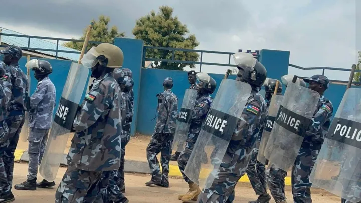 South Sudan says heavy police presence in Juba aimed at 'election rehearsals'