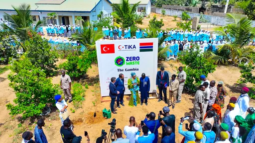 Turkish agency TİKA launches zero waste project in Gambian schools