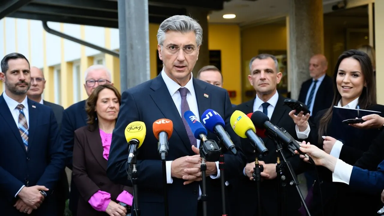 Plenković: Muslimani u Hrvatskoj integrisani u društvo, odnosi Hrvatske i BiH ostaju prioritet