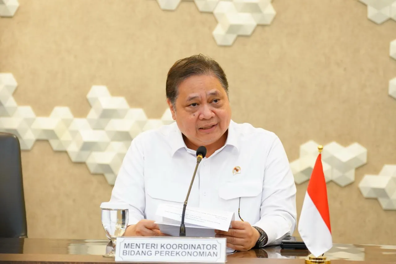 Risiko resesi dibawah 5 persen, Airlangga: Ekonomi Indonesia tetap kuat di tengah gejolak global