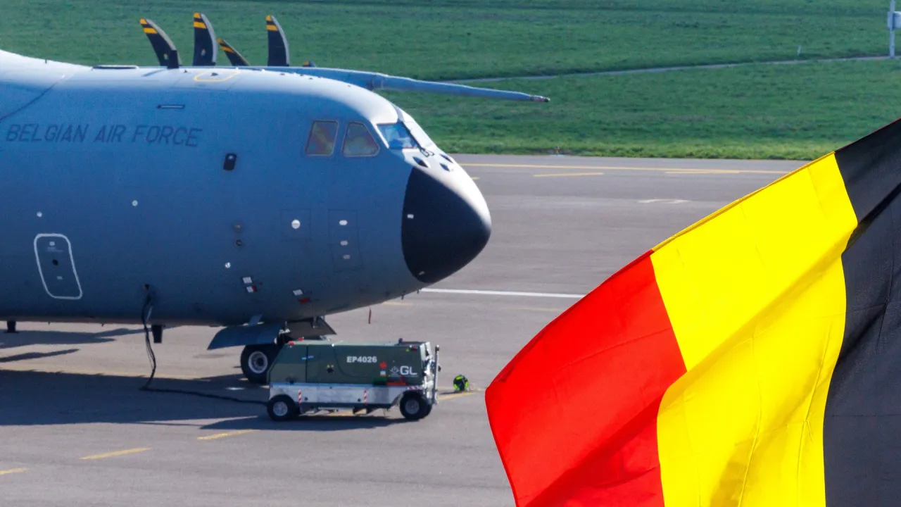 Lokale bendes schieten 2 kogels op Belgisch militair vliegtuig tijdens internationale missie