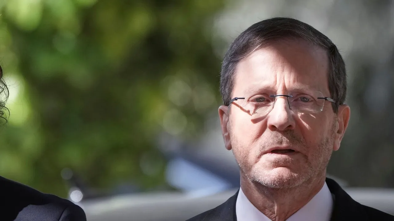 Israeli President Herzog's plane takes lengthy detour to Kazakhstan after Turkish airspace denial