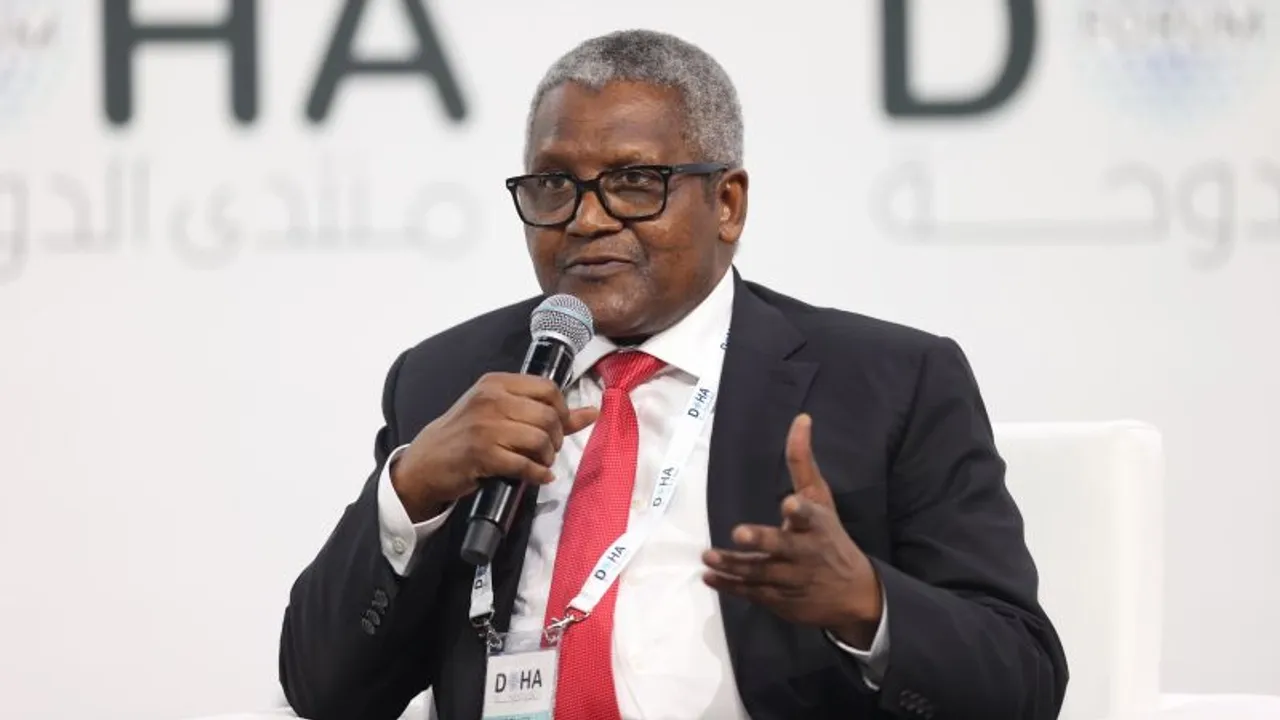 Aliko Dangote's wealth surges by $3.7 billion in 2026