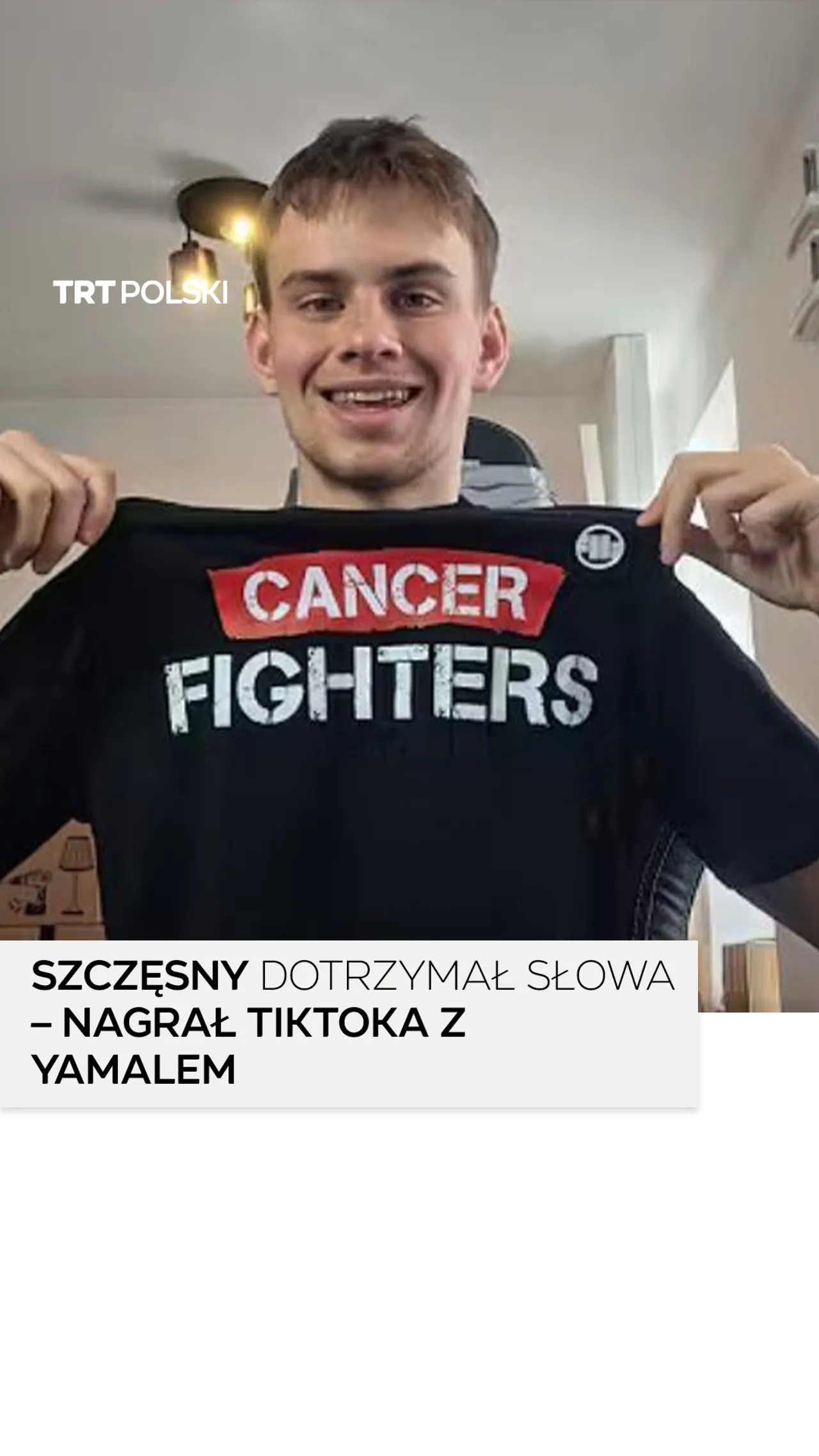Szczęsny dotrzymał słowa – TikTok z Yamalem