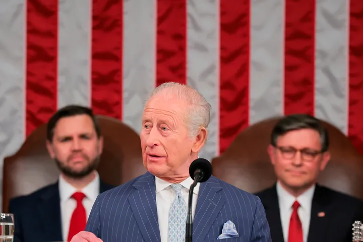 King Charles urges 'unyielding resolve' to defend Ukraine, heralds NATO in US Congress speech