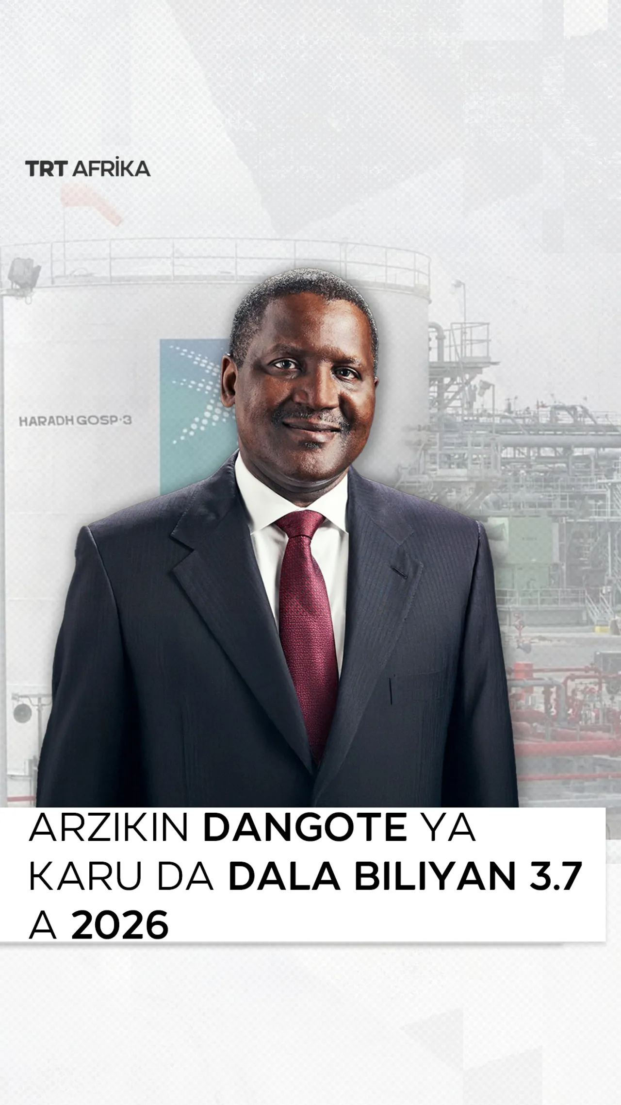 Arzikin Dangote ta karu da dala biliyan 3.7 a 2026