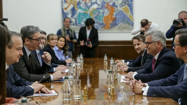 Vučić s Brunnerom: Cilj Srbije da do kraja 2026. ispuni kriterije za članstvo u EU-u