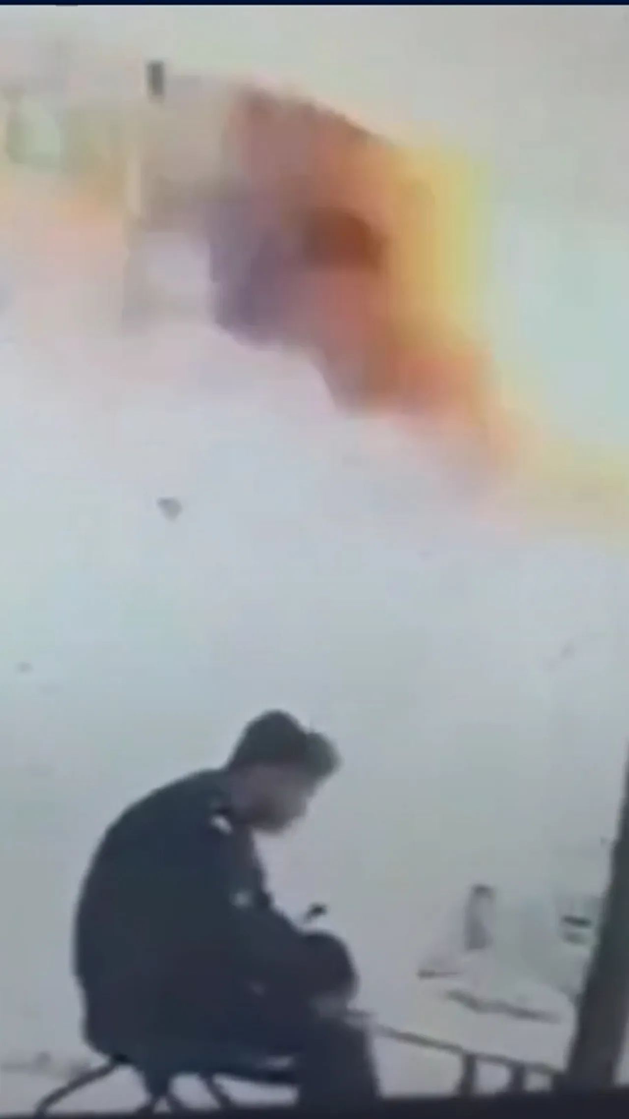Rekaman video memperlihatkan serangan udara Israel terhadap warga sipil di Gaza