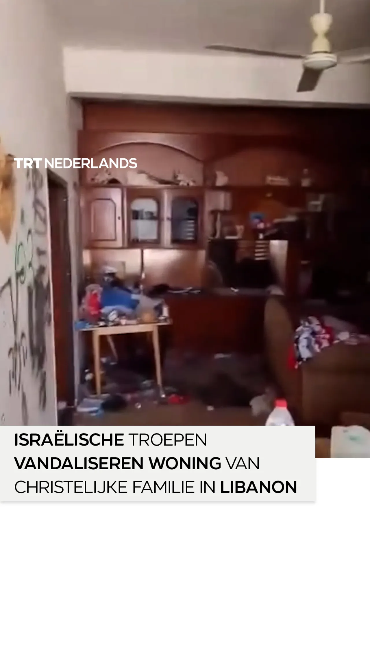 Israëlische troepen vandaliseren woning van Christelijke familie in Zuid-Libanon