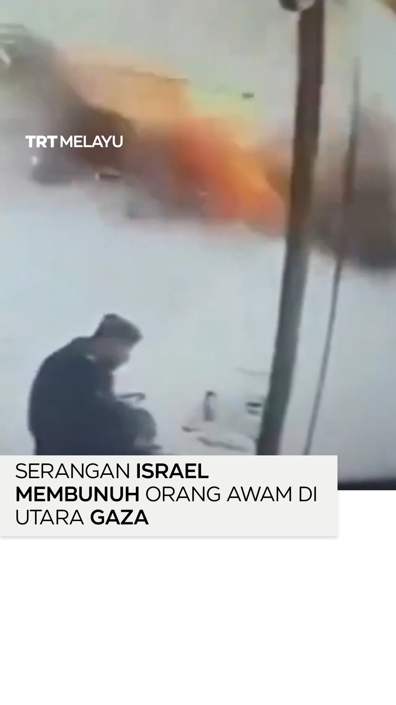 Serangan Israel membunuh orang awam di utara Gaza