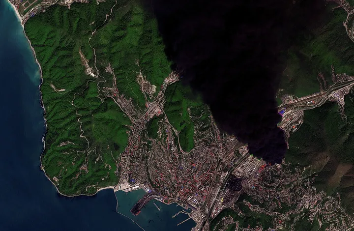 Fresh drone attack sparks new fire at Russia's Tuapse oil refinery
