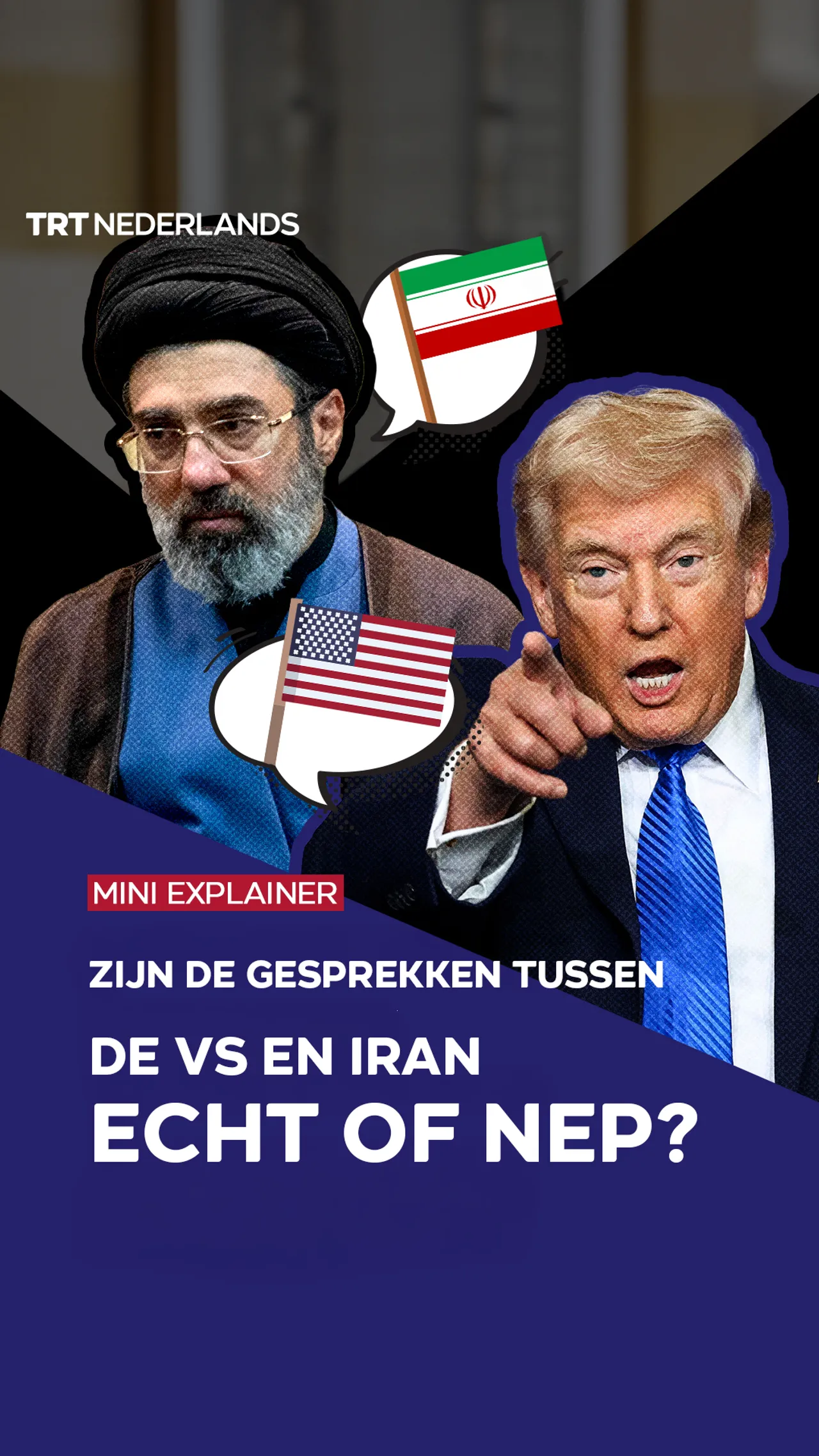 De VS beweren “vredesbesprekingen” te voeren met Iran, maar Teheran ontkent dit
