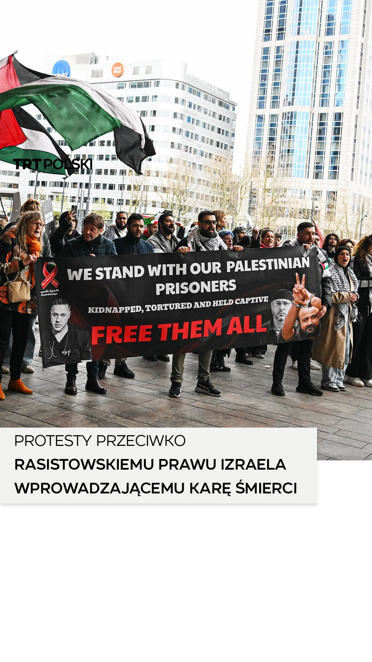 Protesty przeciwko rasistowskiemu prawu Izraela wprowadzającemu karę śmierci