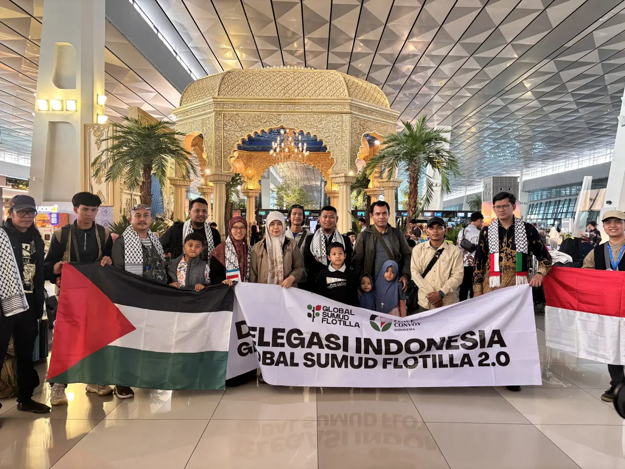 Kontingen Indonesia bertolak ke Türkiye untuk bergabung dengan armada Global Sumud Flotilla 2.0