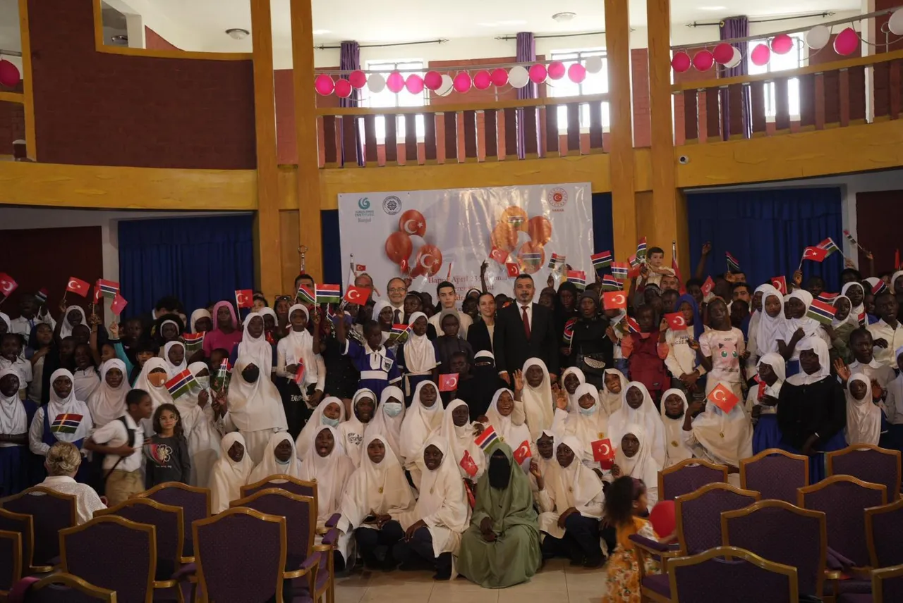 Children’s Day celebrations light up Banjul’s Yunus Emre Institute
