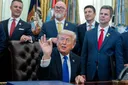 Trump inks bill to fund DHS agencies, ending its longest shutdown