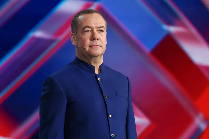 Russia's Medvedev accuses Germany of revanchism, rewriting WWII history