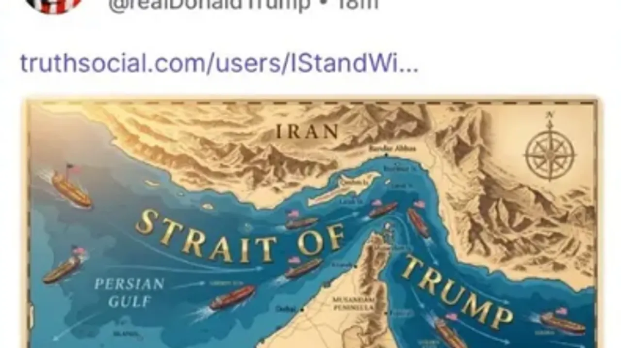 Rais Trump abadilisha jina la Hormuz na kuwa 'Strait of Trump'