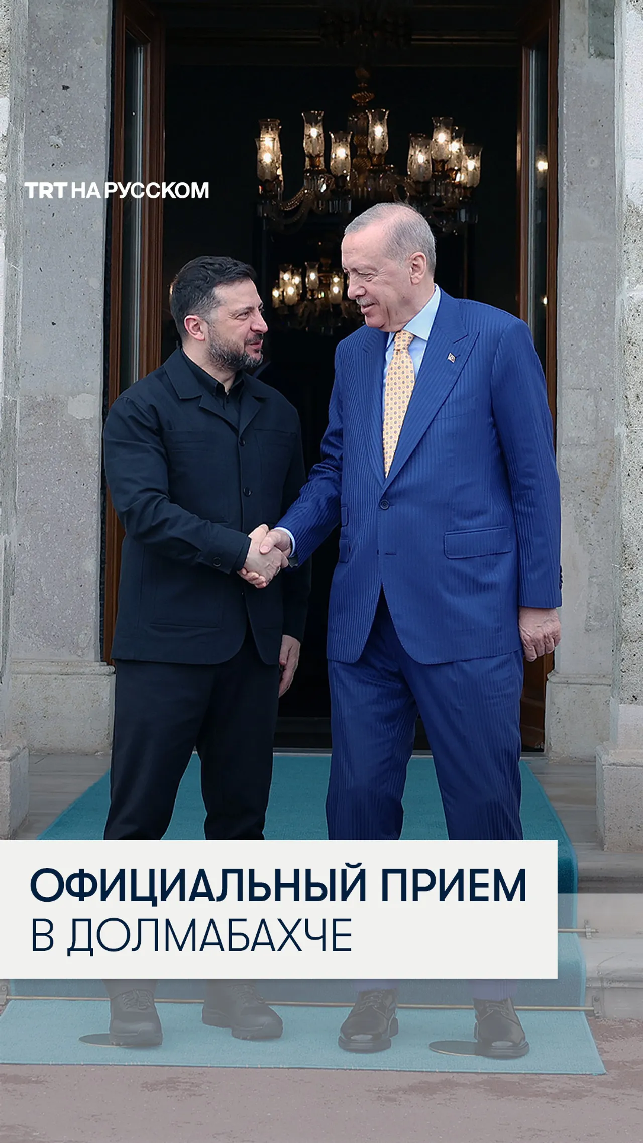 Президенты Турции и Украины встретились в Стамбуле