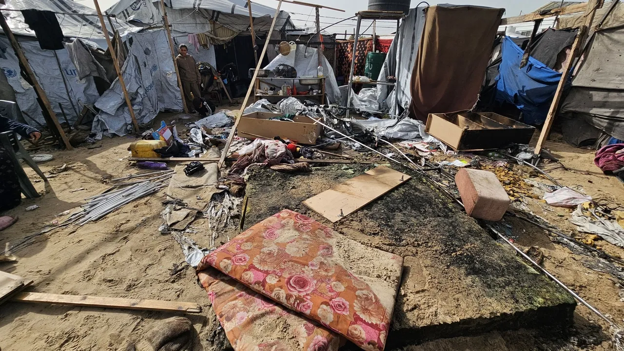 کشته‌شدن یک زن فلسطینی بر اثر جراحات ناشی از حمله هوایی اسرائیل به خان‌یونس