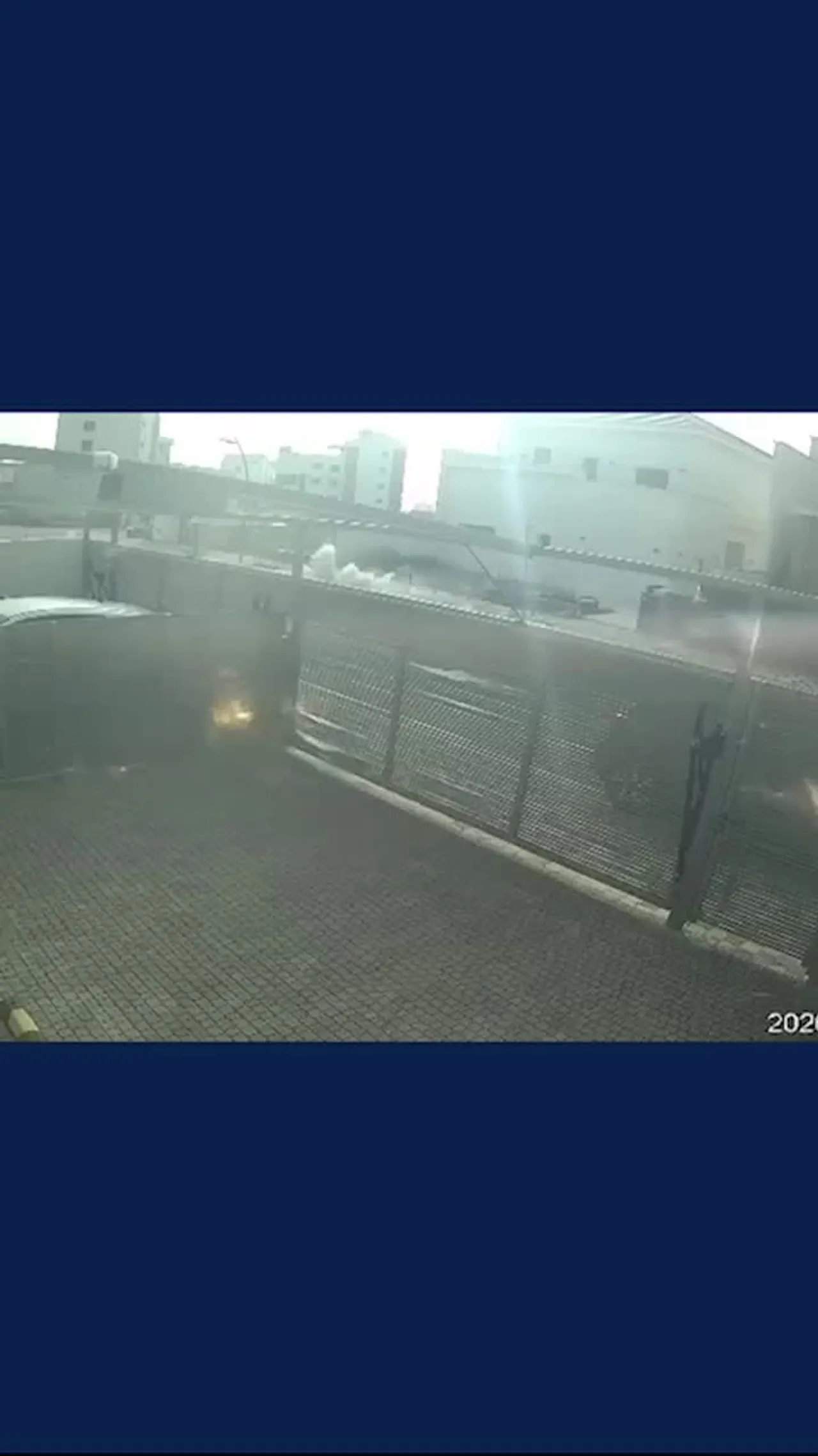 Un razzo caduto nel nord di Israele ha provocato una grande esplosione