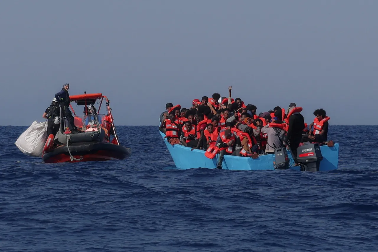 Dozens missing after migrant boat capsizes near Italy