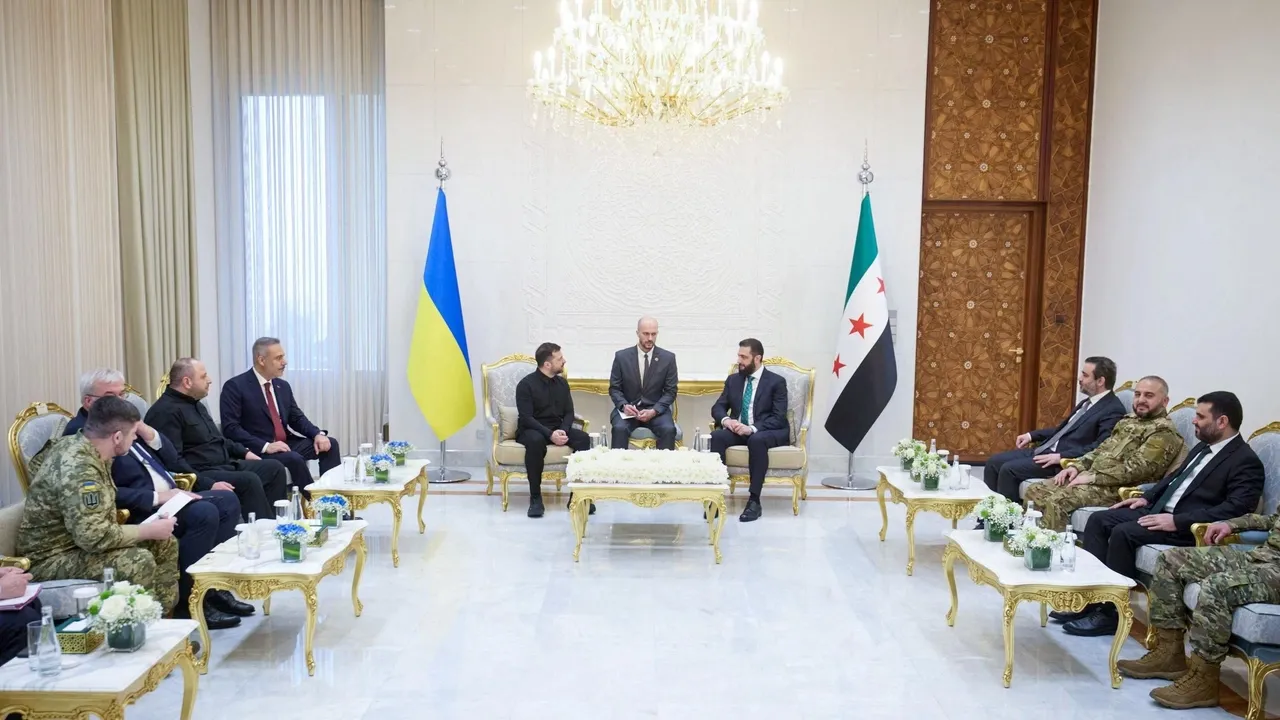 لقاء ثلاثي في دمشق يجمع فيدان والشرع وزيلينسكي لبحث إعادة الإعمار والأمن الإقليمي