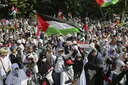 Ribuan massa di Jakarta desak pembukaan Al-Aqsa, soroti hukuman mati Israel untuk warga Palestina