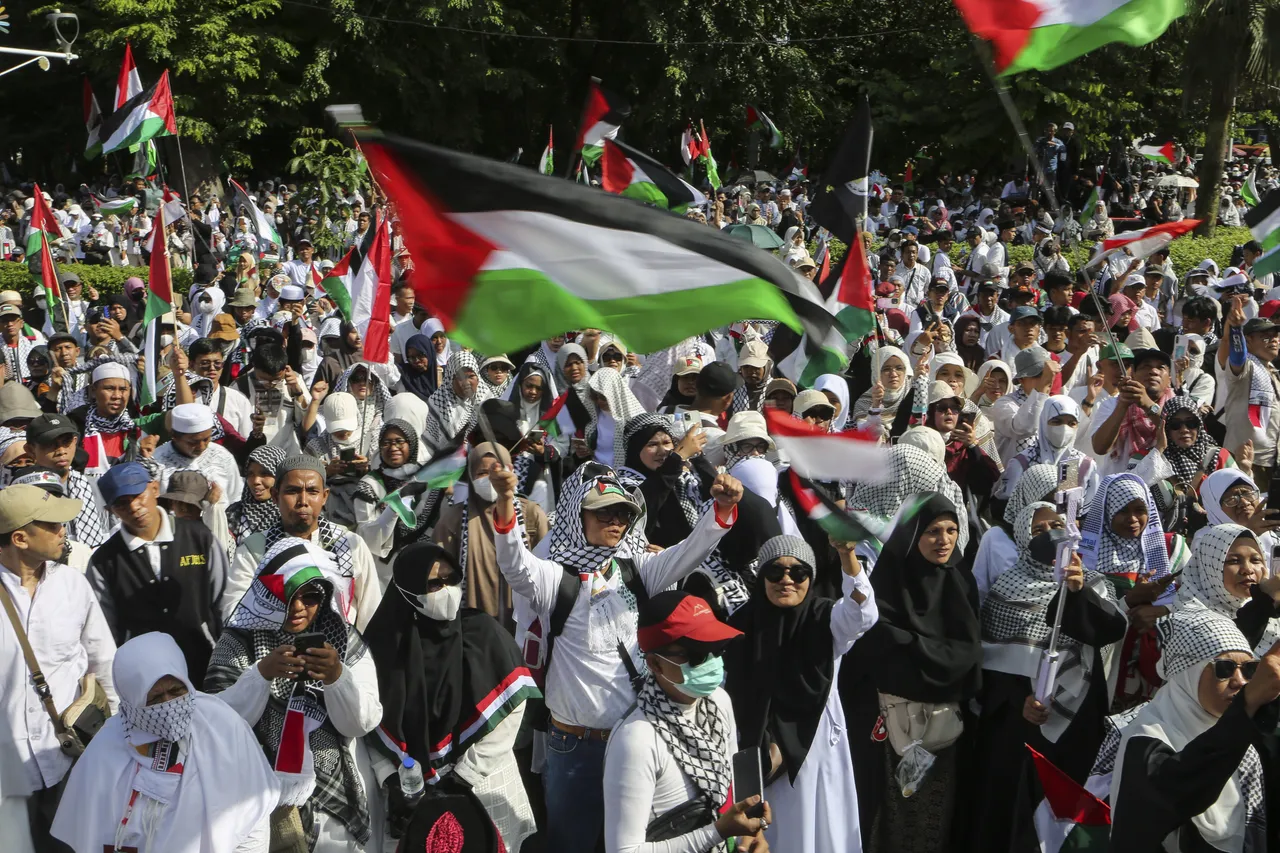 Ribuan massa di Jakarta desak pembukaan Al-Aqsa, soroti hukuman mati Israel untuk warga Palestina