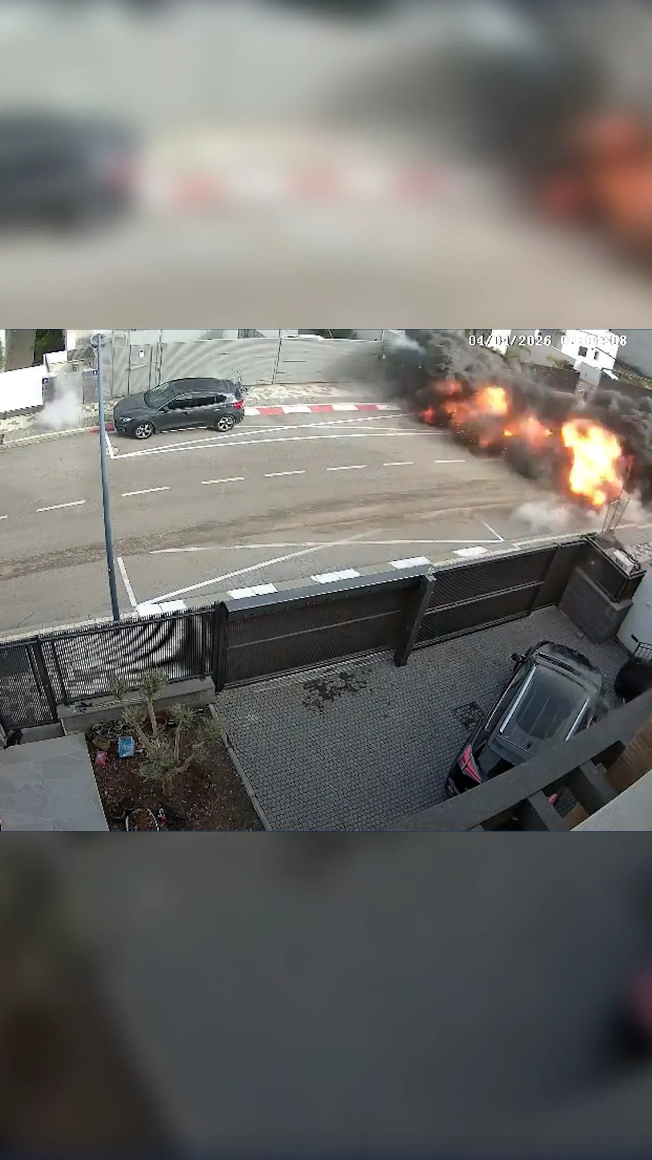 Roket picu ledakan besar di Israel utara